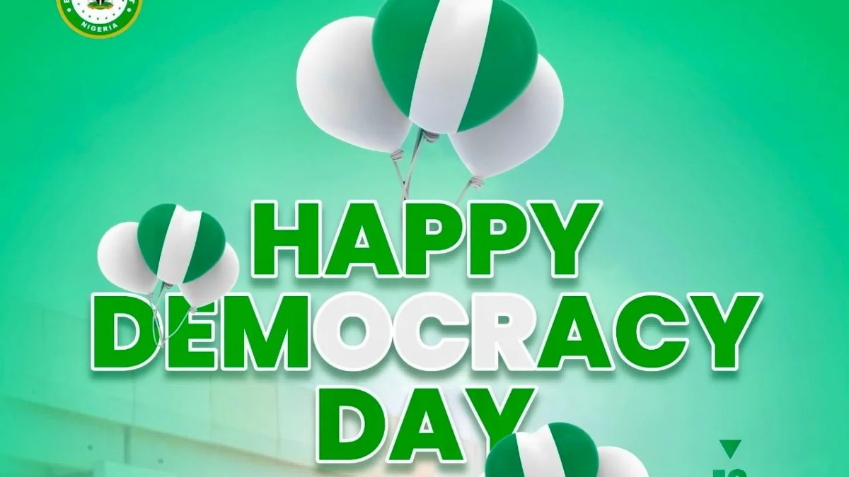GOVERNOR OKPEBHOLO MARKS DEMOCRACY DAY, URGES VIGILANCE AND UNITY IN BUILDING A SECURE NIGERIA.